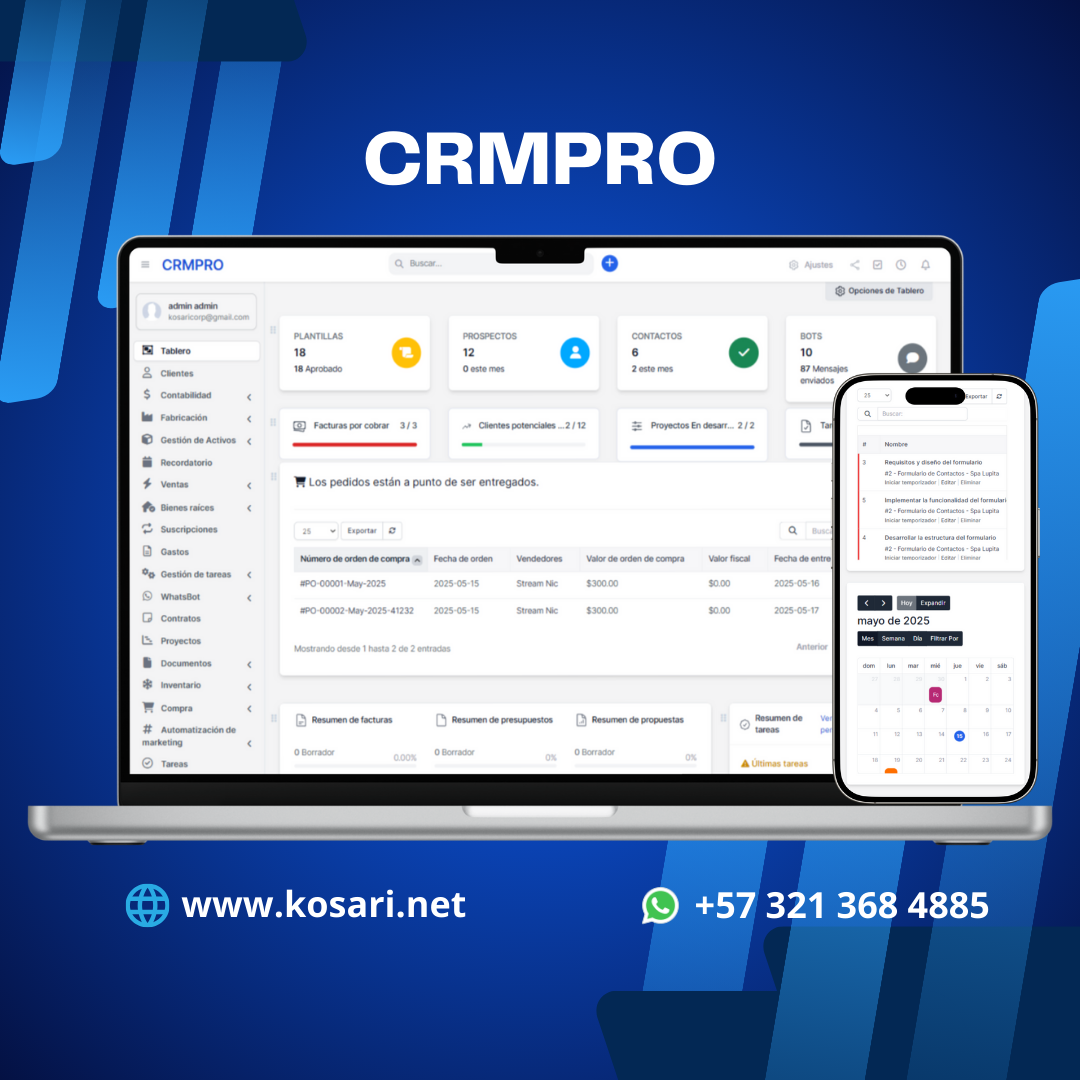 CRMPRO - Potente CRM Para Cualquier Negocio