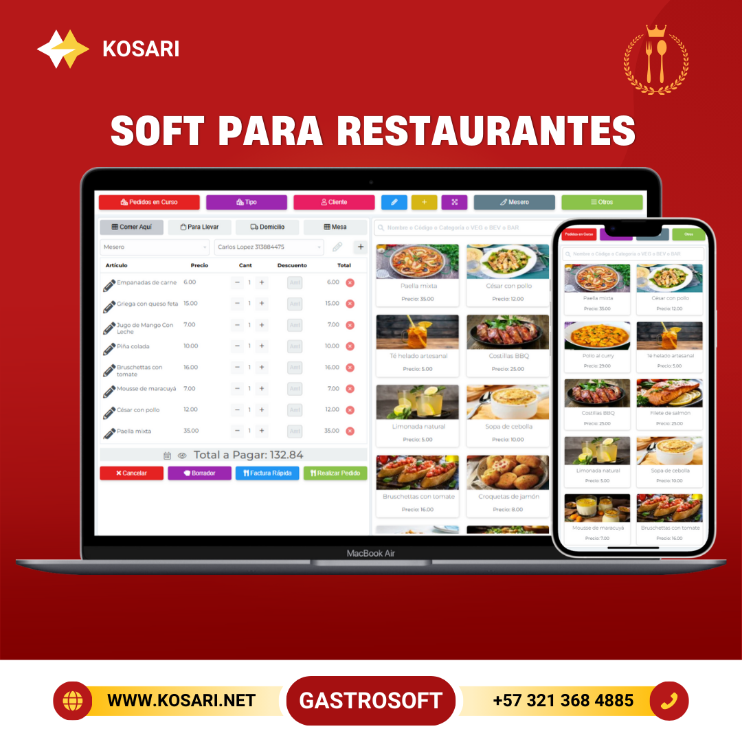 GastroSoft - Sistema Para Restaurantes